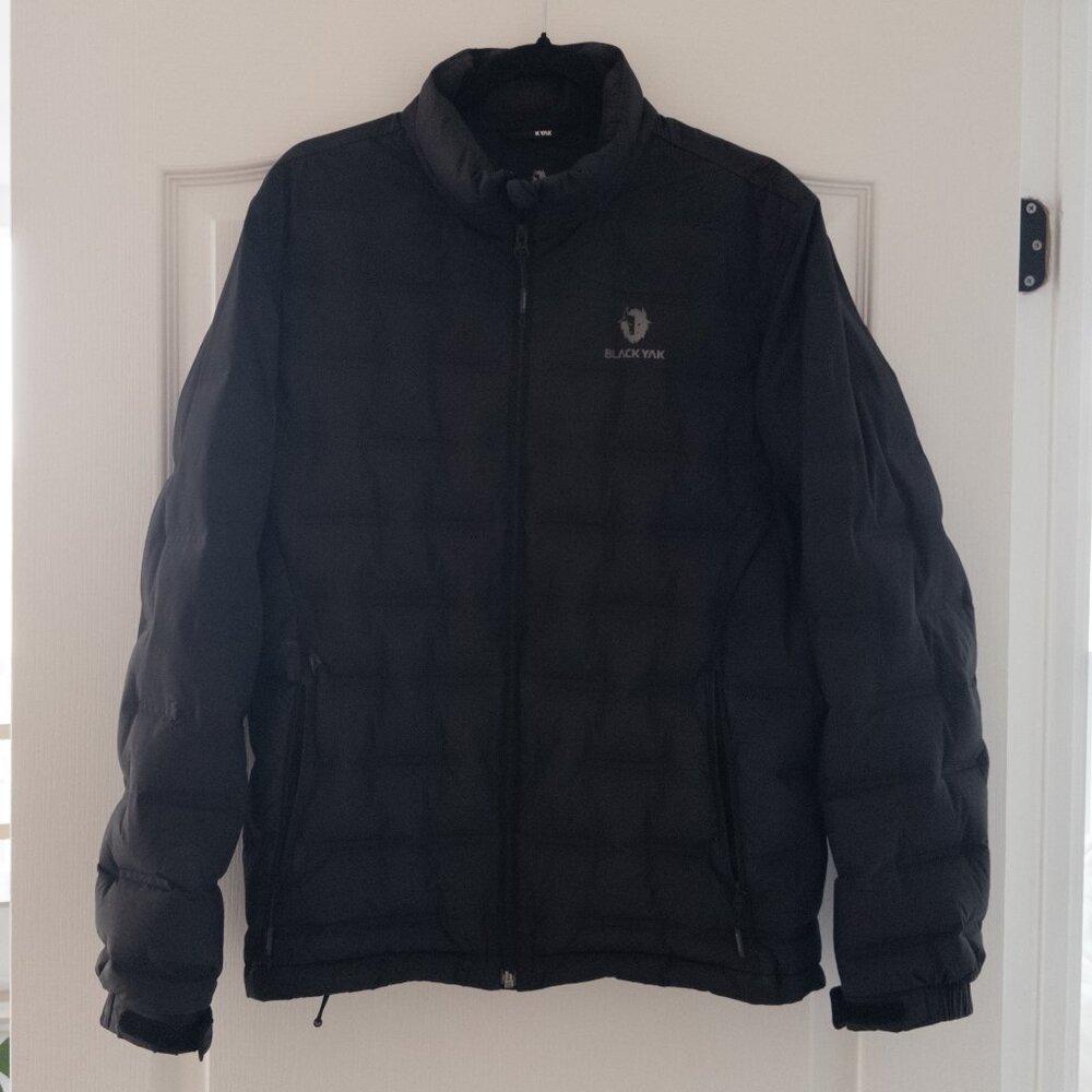 Black Yak M Zero Spot Super Light Down Jacket (men, size 100, black)